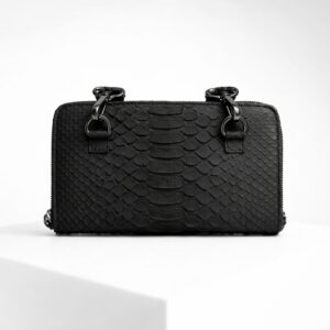 Cartera completa de piel exótica